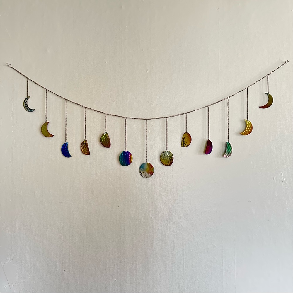 UO | Hammered Metal Moon Cycle Banner | Multi color